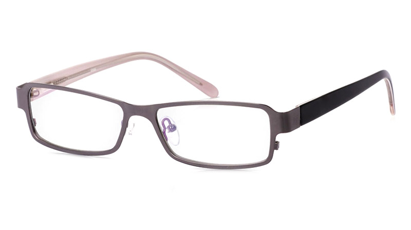 Vista First 1056 Stainless Steel/ZYL Full Rim Mens Optical Glasses