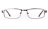 Poesia 6048 Stainless Steel Mens Full Rim Optical Glasses