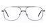 Poesia D11 Stainless Steel Mens Full Rim Optical Glasses