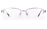 Poesia 6646 Stainless Steel Womens Semi-rimless Optical Glasses