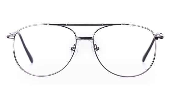 Poesia D12 Stainless Steel Mens Full Rim Optical Glasses