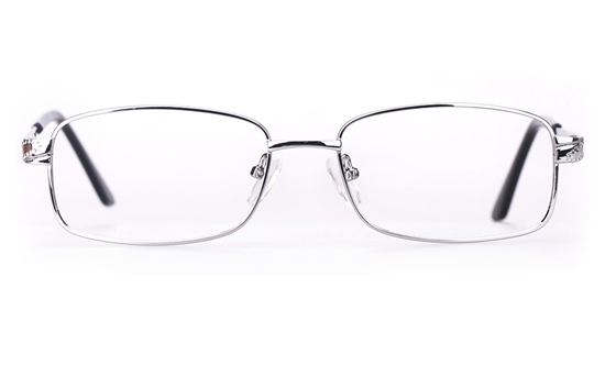 Poesia 6647 Stainless Steel Womens Full Rim Optical Glasses