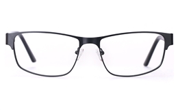Vista First 1632 Stainless Steel/ZYL Mens Full Rim Optical Glasses