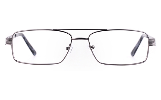 Poesia 7703 Stainless steel/ZYL Mens Full Rim Optical Glasses