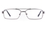 Poesia 7703 Stainless steel/ZYL Mens Full Rim Optical Glasses