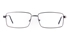 Poesia 7702 Stainless steel/ZYL Mens Full Rim Optical Glasses