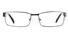 Poesia 7706 Stainless steel/ZYL Mens Full Rim Optical Glasses