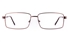 Poesia 7702 Stainless steel/ZYL Mens Full Rim Optical Glasses