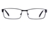 Poesia 7706 Stainless steel/ZYL Mens Full Rim Optical Glasses