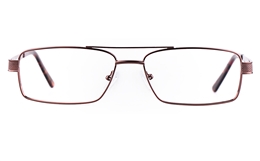 Poesia 7703 Stainless steel/ZYL Mens Full Rim Optical Glasses