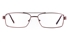 Poesia 7703 Stainless steel/ZYL Mens Full Rim Optical Glasses