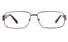 Vista First 1635 Stainless steel/ZYL Mens Full Rim Optical Glasses