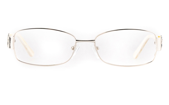 Vista First 8825 Stainless steel/ZYL Womens Full Rim Optical Glasses
