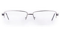 Poesia 7701 Stainless steel/ZYL Mens Semi-rimless Optical Glasses