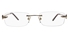 Vista First 8928 Stainless steel/ZYL Womens Rimless Optical Glasses