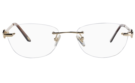 Vista First 8930 Stainless steel/ZYL Womens Rimless Optical Glasses