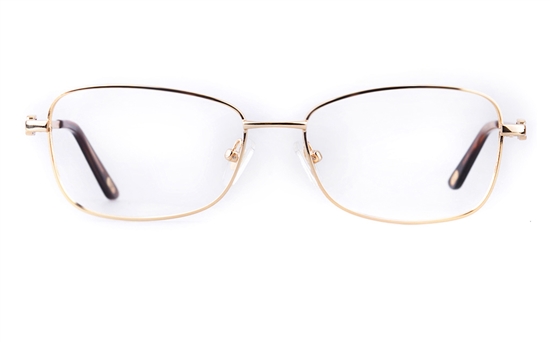 Vista First 8907 Stainless steel/ZYL Womens Full Rim Optical Glasses ...