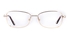 Vista First 8907 Stainless steel/ZYL Womens Full Rim Optical Glasses