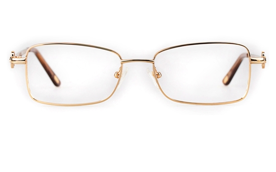 Vista First 8910 Stainless steel/ZYL Womens Full Rim Optical Glasses