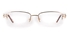 Vista First 8911 Stainless steel/ZYL Womens Semi-rimless Optical Glasses