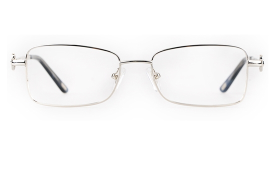 Vista First 8910 Stainless steel/ZYL Womens Full Rim Optical Glasses