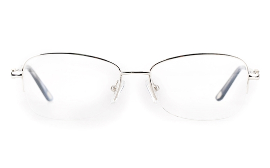 Vista First 8908 Stainless steel/ZYL Womens Semi-rimless Optical Glasses