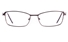 Poesia 6052 Stainless steel/PC Womens Full Rim Optical Glasses