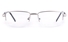 Poesia 6655 Stainless steel/PC Mens Semi-rimless Optical Glasses