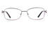 Vista First 8821 Stainless steel/ZYL Womens Full Rim Optical Glasses