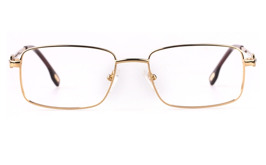 Vista First 8906 Stainless steel/ZYL Mens Full Rim Optical Glasses