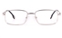 Vista First 8906 Stainless steel/ZYL Mens Full Rim Optical Glasses