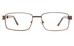 Poesia 6070 Stainless Steel Mens Full Rim Optical Glasses