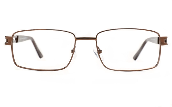 Poesia 6070 Stainless Steel Mens Full Rim Optical Glasses