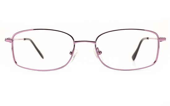 Poesia 6673 Stainless Steel Womens Full Rim Optical Glasses