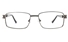 Poesia 6070 Stainless Steel Mens Full Rim Optical Glasses