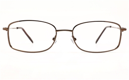 Poesia 6673 Stainless Steel Womens Full Rim Optical Glasses for Fashion,Classic,Nose Pads Bifocals