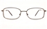 Poesia 6673 Stainless Steel Womens Full Rim Optical Glasses