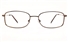 Poesia 6673 Stainless Steel Womens Full Rim Optical Glasses