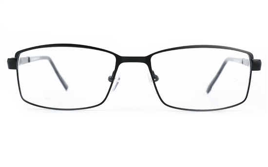 Poesia 6676 Stainless Steel Mens Full Rim Optical Glasses