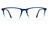 Poesia 7024 TR90/ALUMINUM Mens & Womens Full Rim Optical Glasses