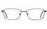 Poesia 6064 Stainless Steel Mens & Womens Full Rim Optical Glasses