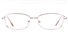 Poesia 6060 Stainless Steel Womens Full Rim Optical Glasses