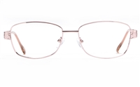 Poesia 6659 Stainless Steel Womens Full Rim Optical Glasses