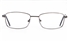 Poesia 6064 Stainless Steel Mens & Womens Full Rim Optical Glasses