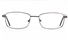 Poesia 6064 Stainless Steel Mens & Womens Full Rim Optical Glasses