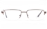 Poesia 6061 Stainless Steel Mens Semi-rimless Optical Glasses