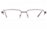 Poesia 6061 Stainless Steel Mens Semi-rimless Optical Glasses