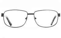 Poesia 7708 Stainless steel/ZYL Mens Full Rim Optical Glasses