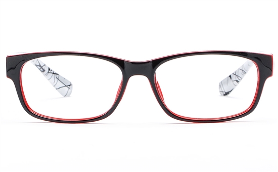Poesia 3130 Polycarbonate(PC) Mens & Womens Full Rim Optical Glasses