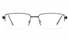 Poesia 6061 Stainless Steel Mens Semi-rimless Optical Glasses